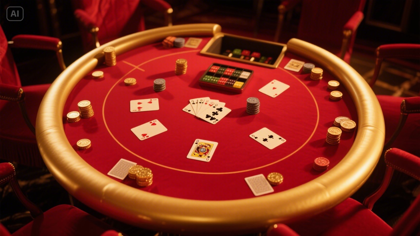 Casino 3 card Poker desktop and mobile interfaces